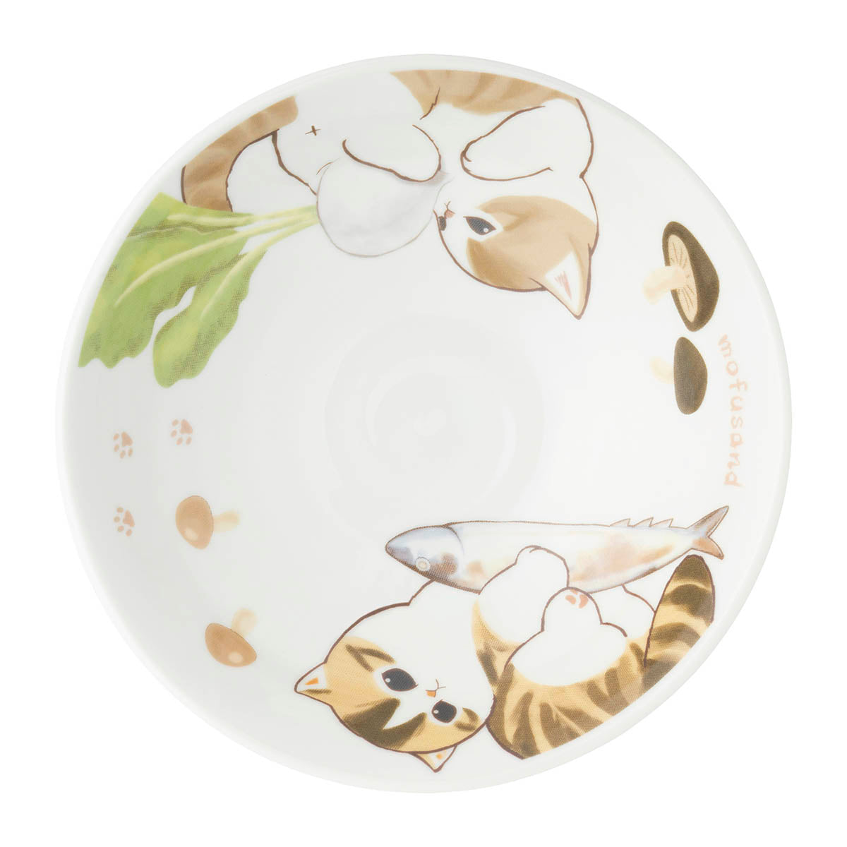 mofusand Vegetable Meow Side Dish Plate