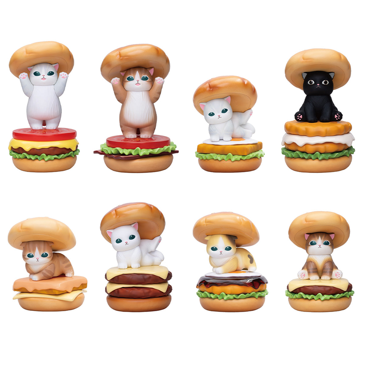 [Pre-order] mofusand GPS BOX Hamburger Meow (All 8 Types) [Shipping begins early March 2026] [Cannot be purchased with other items or specify delivery date] [Not eligible for campaigns]