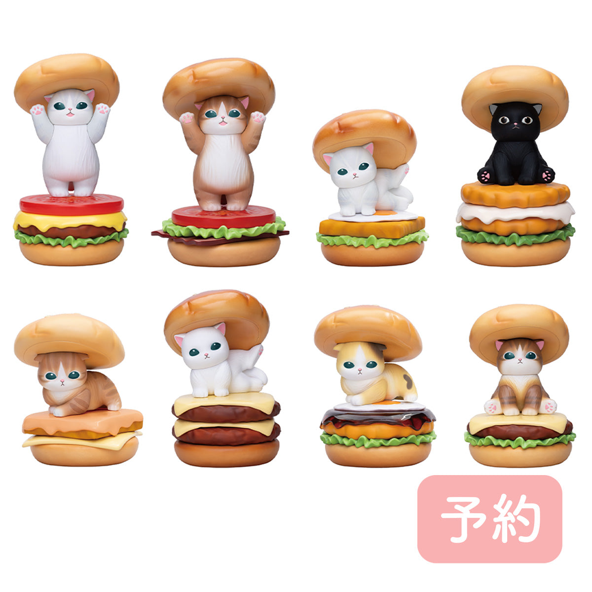 [Pre-order] mofusand GPS BOX Hamburger Meow (All 8 Types) [Shipping begins early March 2026] [Cannot be purchased with other items or specify delivery date] [Not eligible for campaigns]
