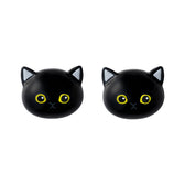 mofusand Double Face Earrings (Black)