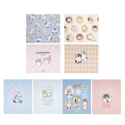 mofusand COFFEE AND DONUTS Trading Multi-Cloth (All 8 Types)