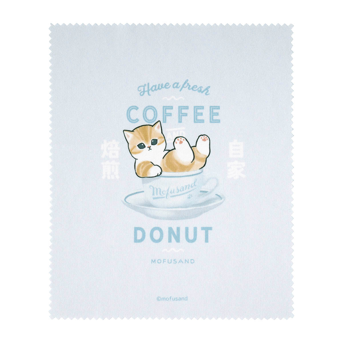 mofusand COFFEE AND DONUTS Trading Multi-Cloth (All 8 Types)