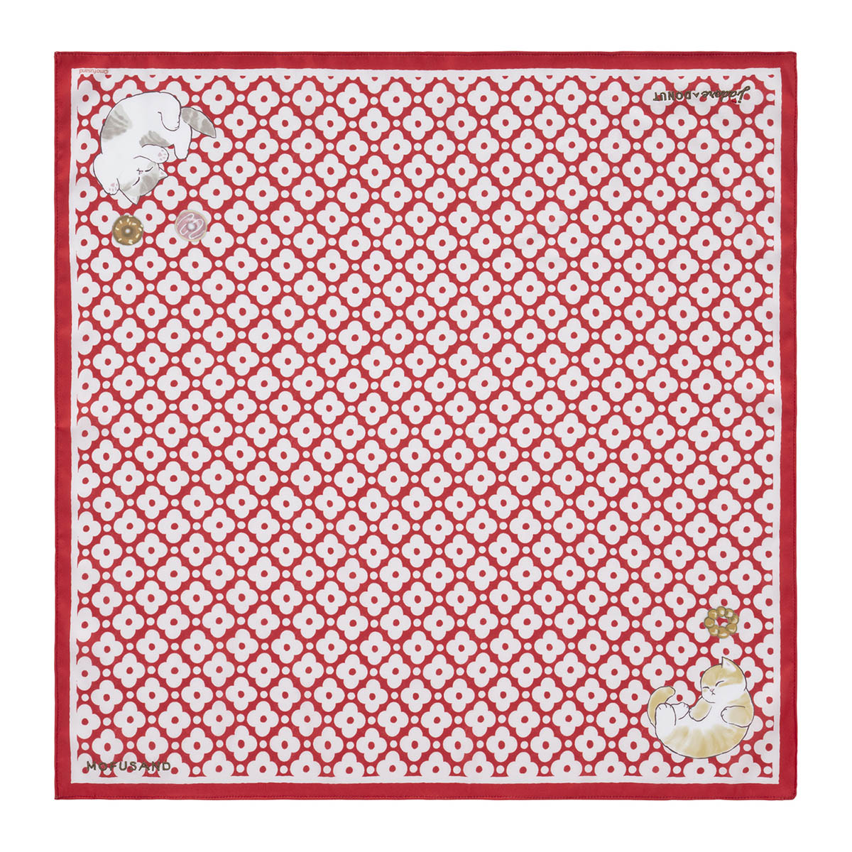 mofusand COFFEE AND DONUTS Scarf