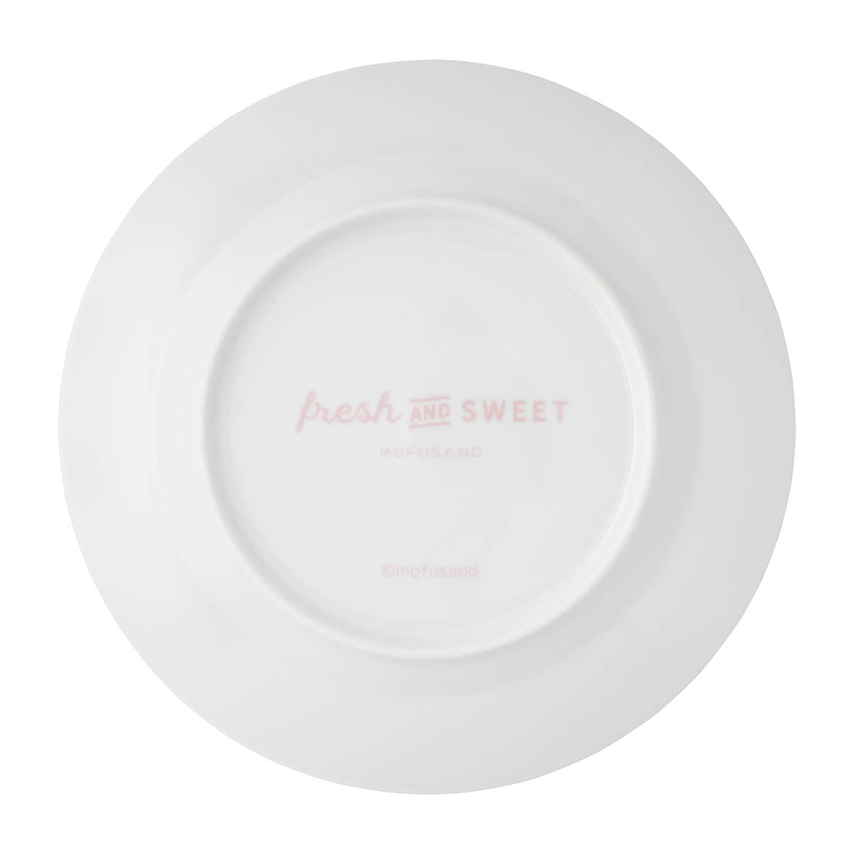 mofusand COFFEE AND DONUTS Donut Plate (Milk Chocolate Donut)