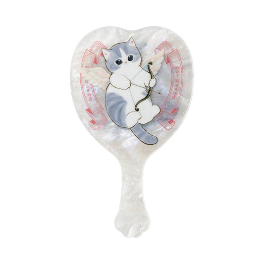 mofusand キューピッド&エンジェル アクリルミニハンドミラー(キューピッドにゃん)