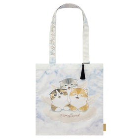 mofusand Cupid & Angel Tote with Tassel (Best Meow Friends)