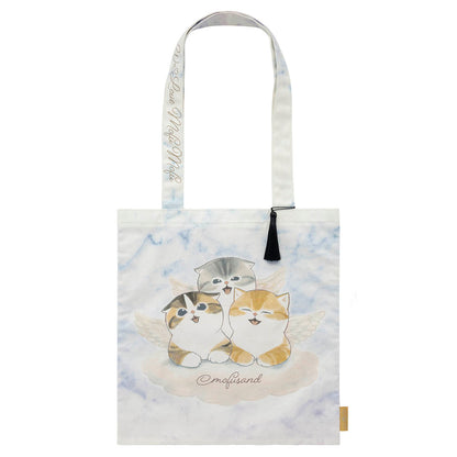 mofusand Cupid & Angel Tote with Tassel (Best Meow Friends)