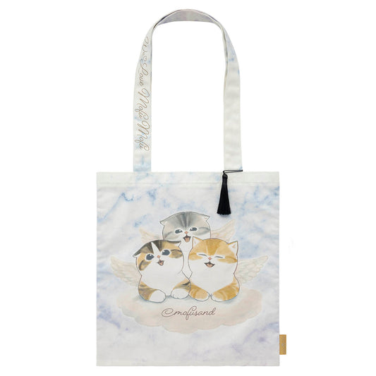 mofusand Cupid & Angel Tote with Tassel (Best Meow Friends)