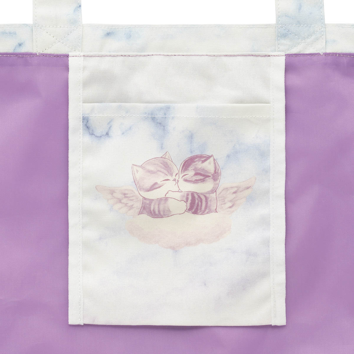 mofusand Cupid & Angel Tote with Tassel (Best Meow Friends)