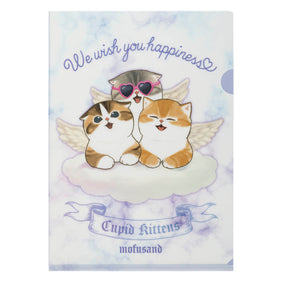 mofusand Cupid & Angel Clear File (Wishing You Happiness)