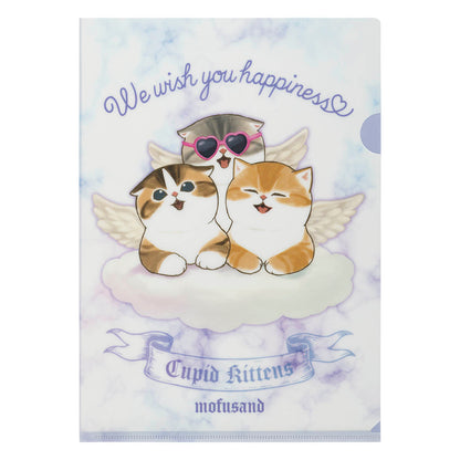 mofusand Cupid & Angel Clear File (Wishing You Happiness)