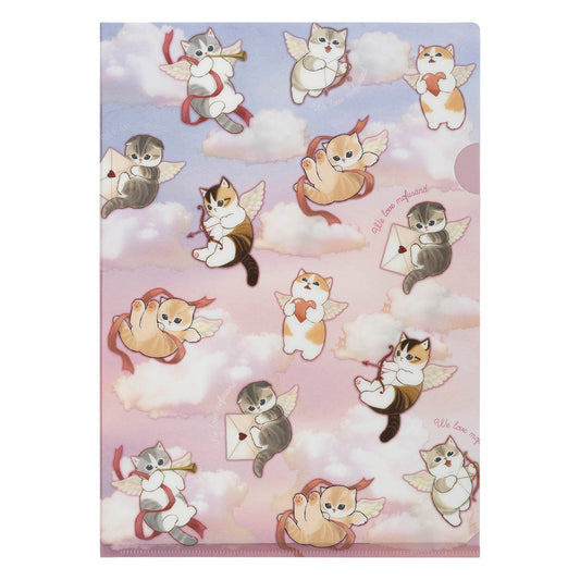 mofusand Cupid & Angel Clear File (Full of Meows)