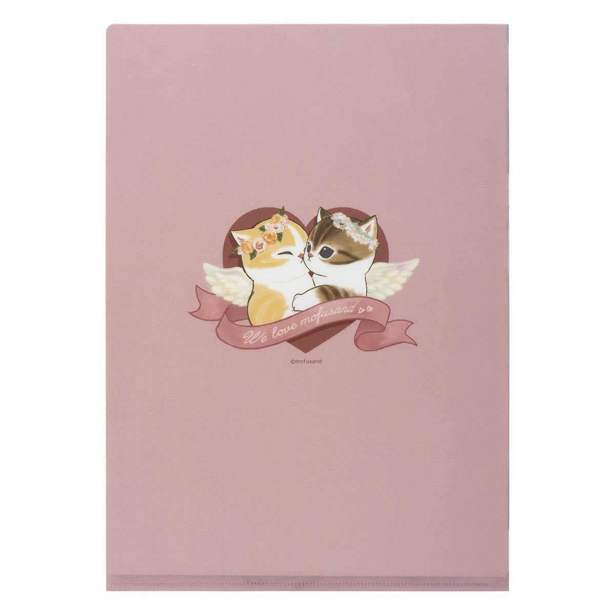 mofusand Cupid & Angel Clear File (Full of Meows)