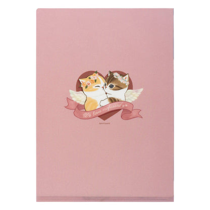 mofusand Cupid & Angel Clear File (Full of Meows)