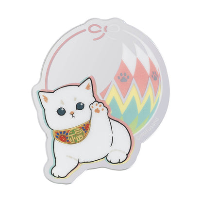 mofusand おめでたいにゃん 開運！トレーディングアクリルミラーステッカー(全8種)