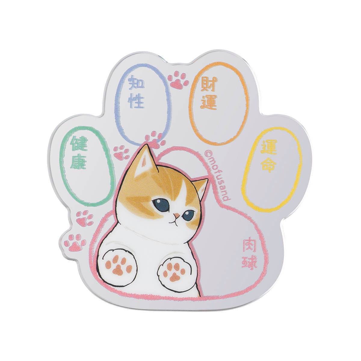 mofusand おめでたいにゃん 開運！トレーディングアクリルミラー