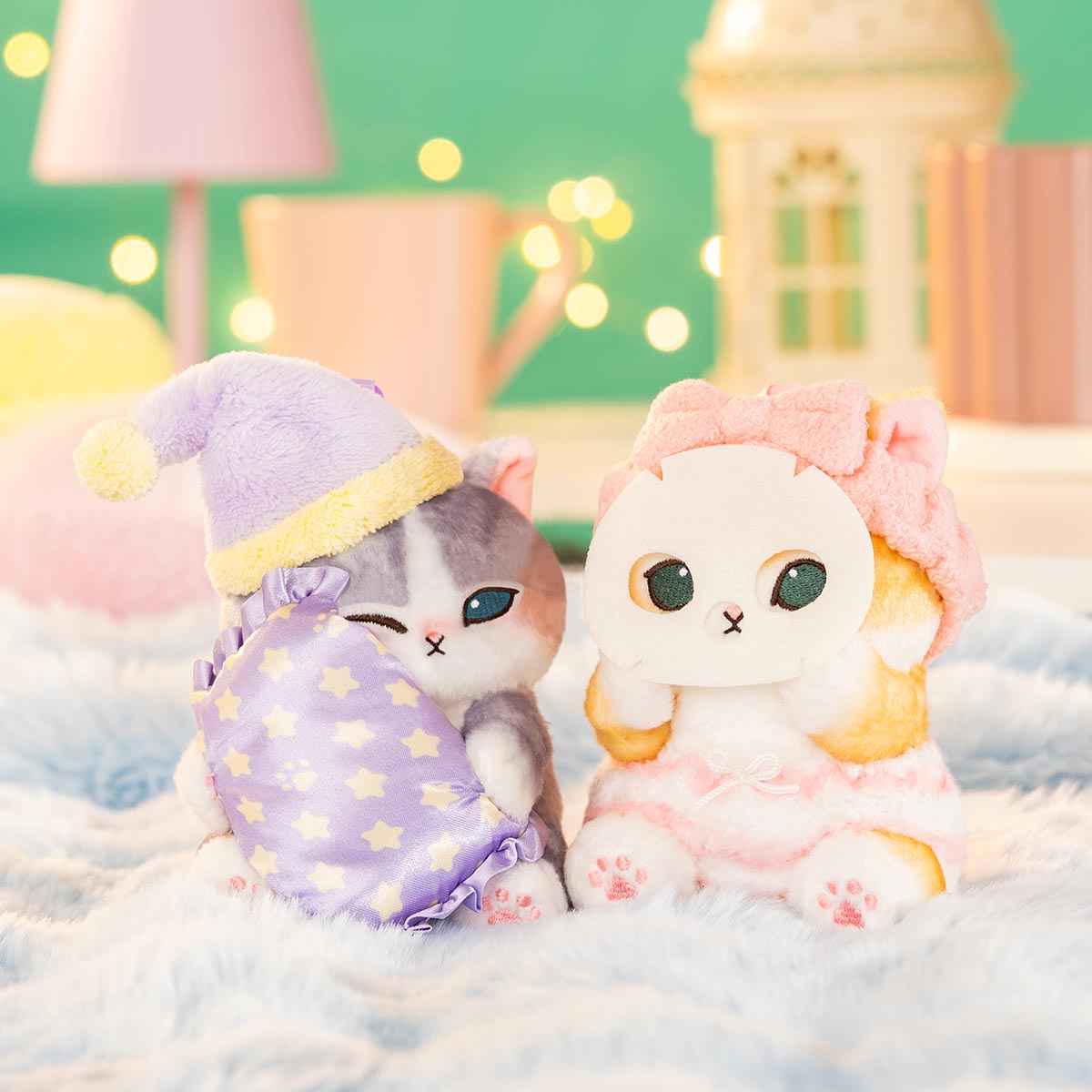 mofusand おうちでのんびりマスコット(パックにゃん) | mofusand