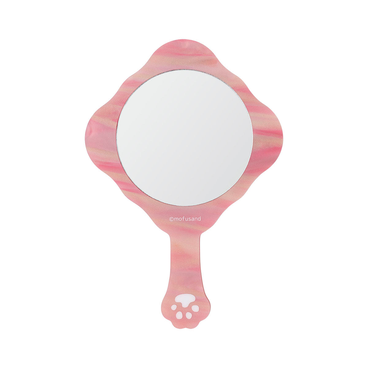 mofusand MERCI STRAWBERRY アクリルミニハンドミラー(レッド