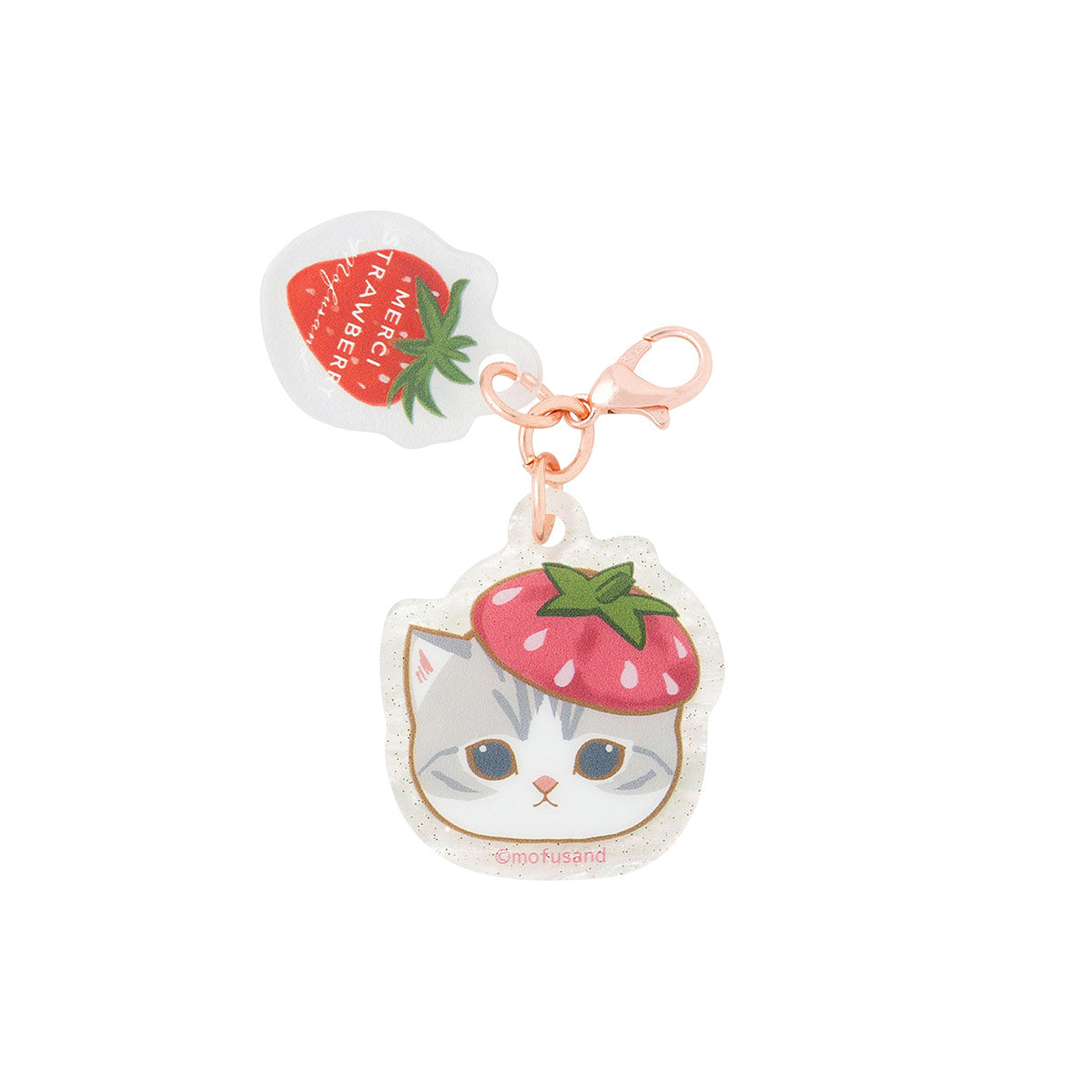 mofusand MERCI STRAWBERRY トレーディングミニアクリルチャーム(全8種