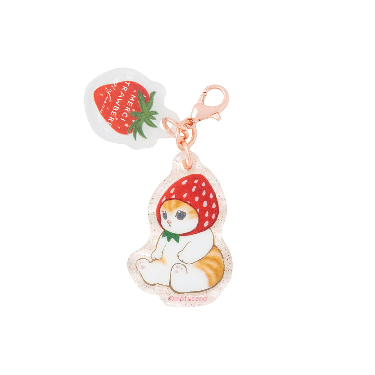 mofusand MERCI STRAWBERRY トレーディングミニアクリルチャーム(全8種
