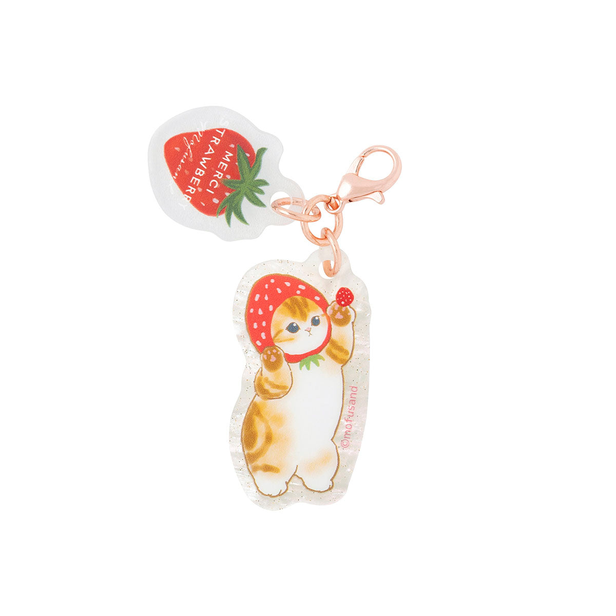 mofusand MERCI STRAWBERRY トレーディングミニアクリルチャーム(全8種