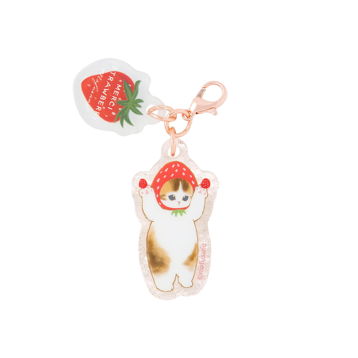 mofusand MERCI STRAWBERRY トレーディングミニアクリルチャーム(全8種