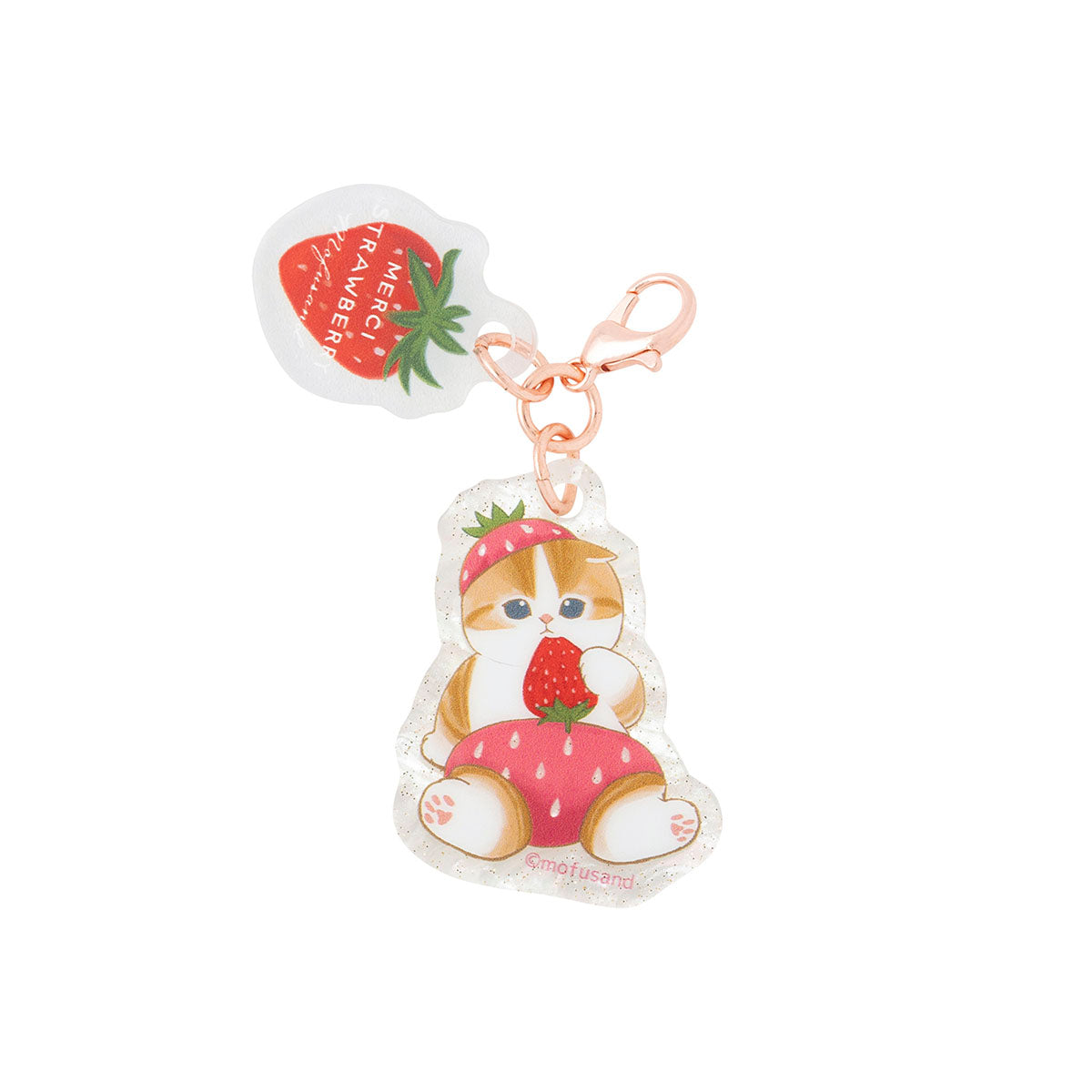 mofusand MERCI STRAWBERRY トレーディングミニアクリルチャーム(全8種)