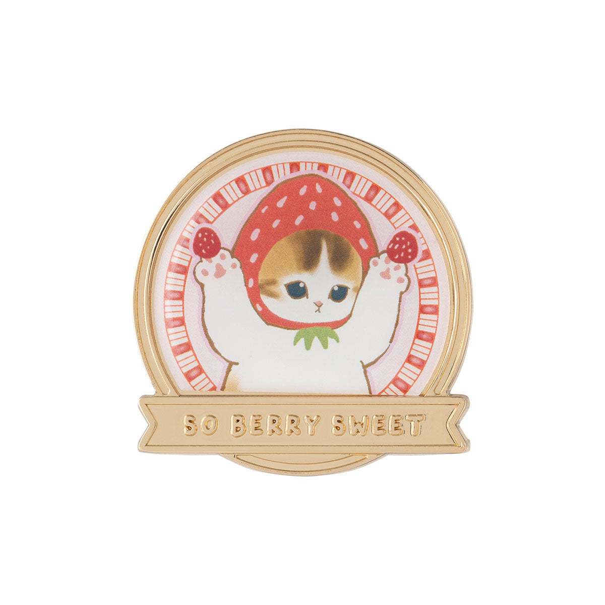 mofusand MERCI STRAWBERRY トレーディングミニメタルバッジ(全6種)