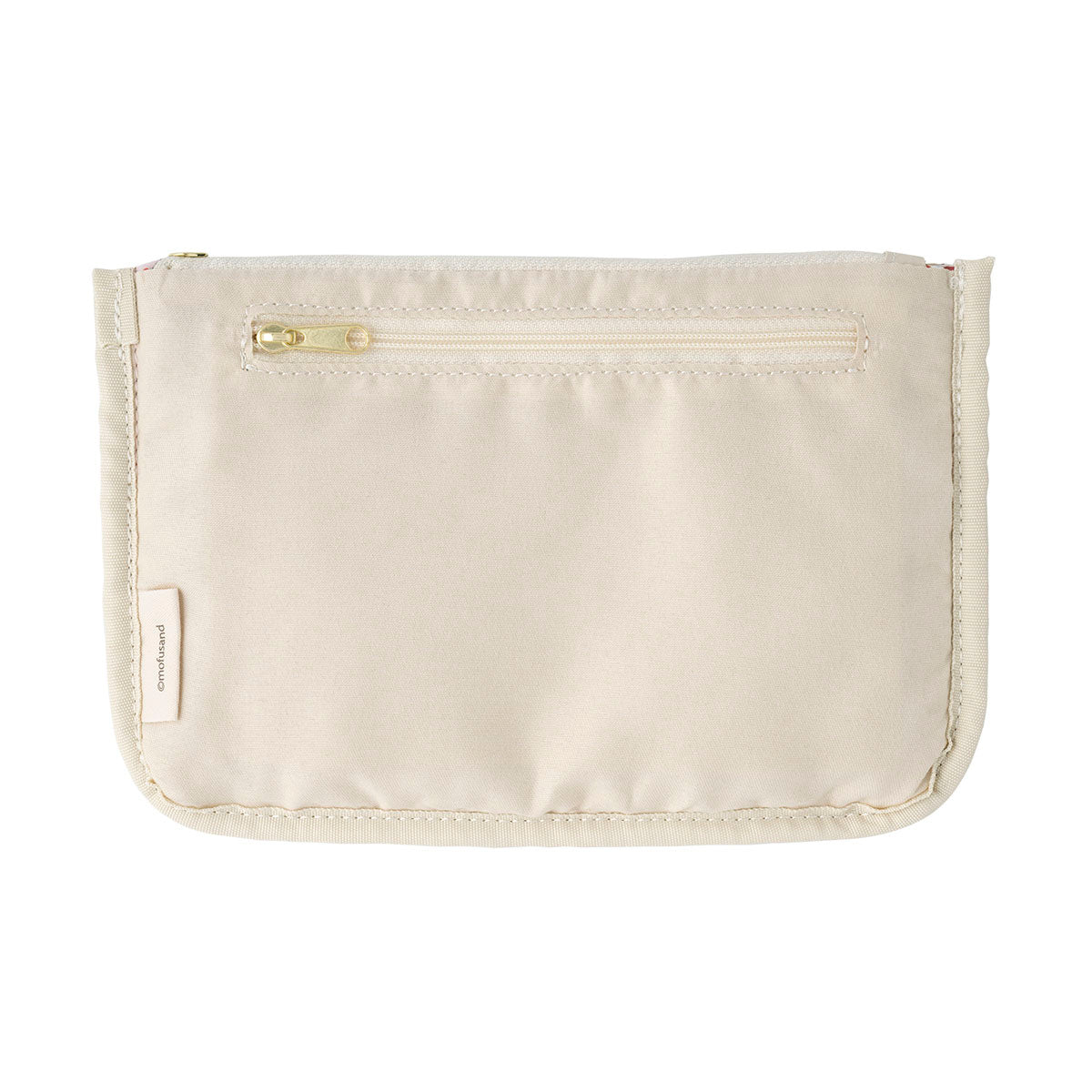 mofusand MERCI STRAWBERRY フリル付きフラットポーチ(ピンク)