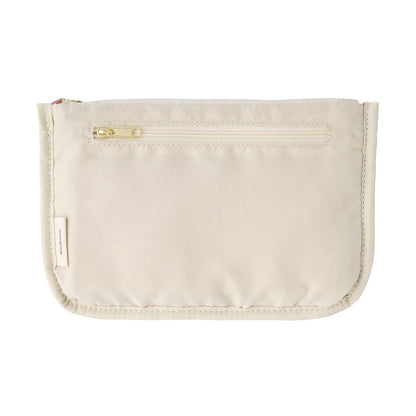 mofusand MERCI STRAWBERRY フリル付きフラットポーチ(レッド)