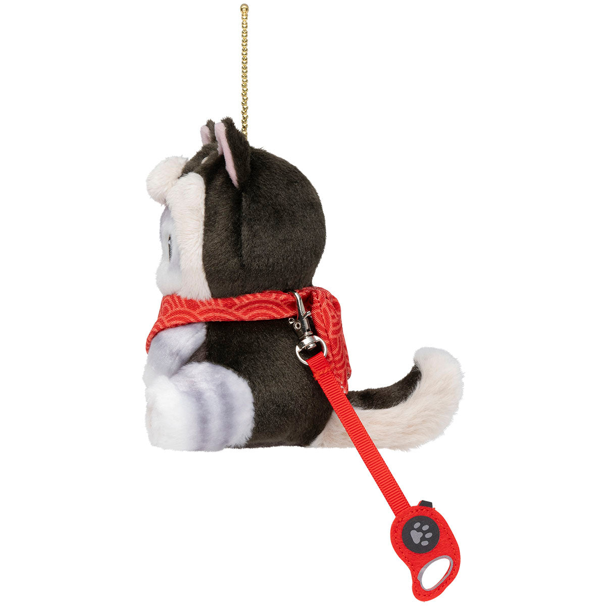 mofusand 柴犬猫挂件（黑柴犬头巾）