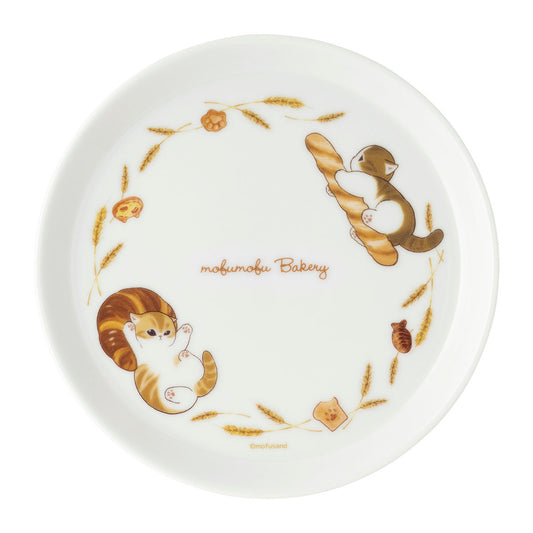 mofusand Mofumofu Bakery Toast Plate (Croissant & Baguette)
