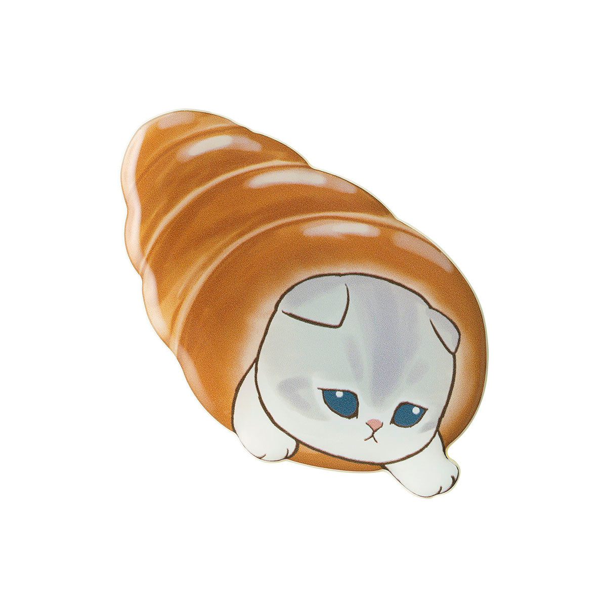 mofusand Mofumofu 烘焙坊 立體麵包冰箱貼（可頌卷）