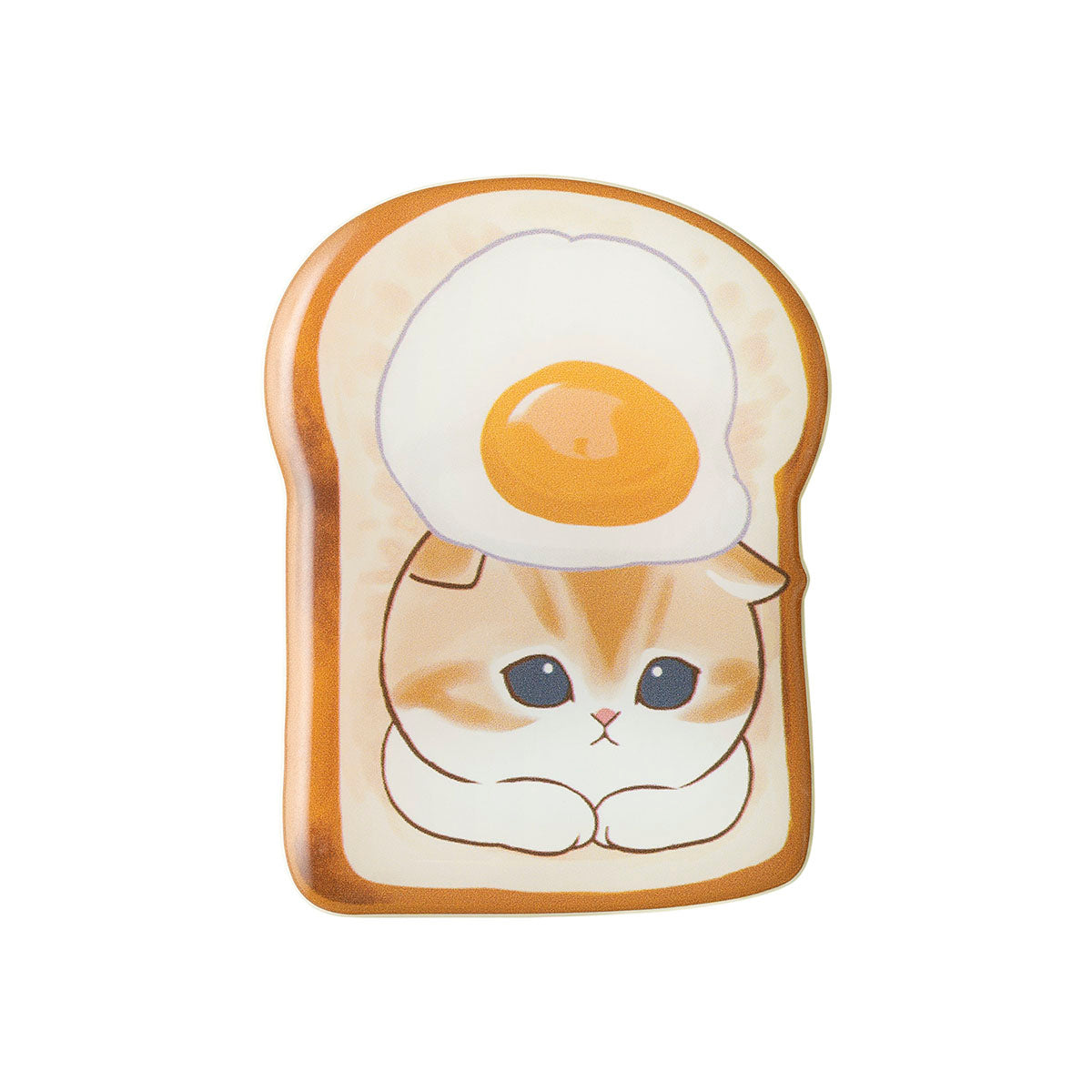 mofusand Mofumofu Bakery 볼록 빵 마그넷 (계란후라이 식빵)