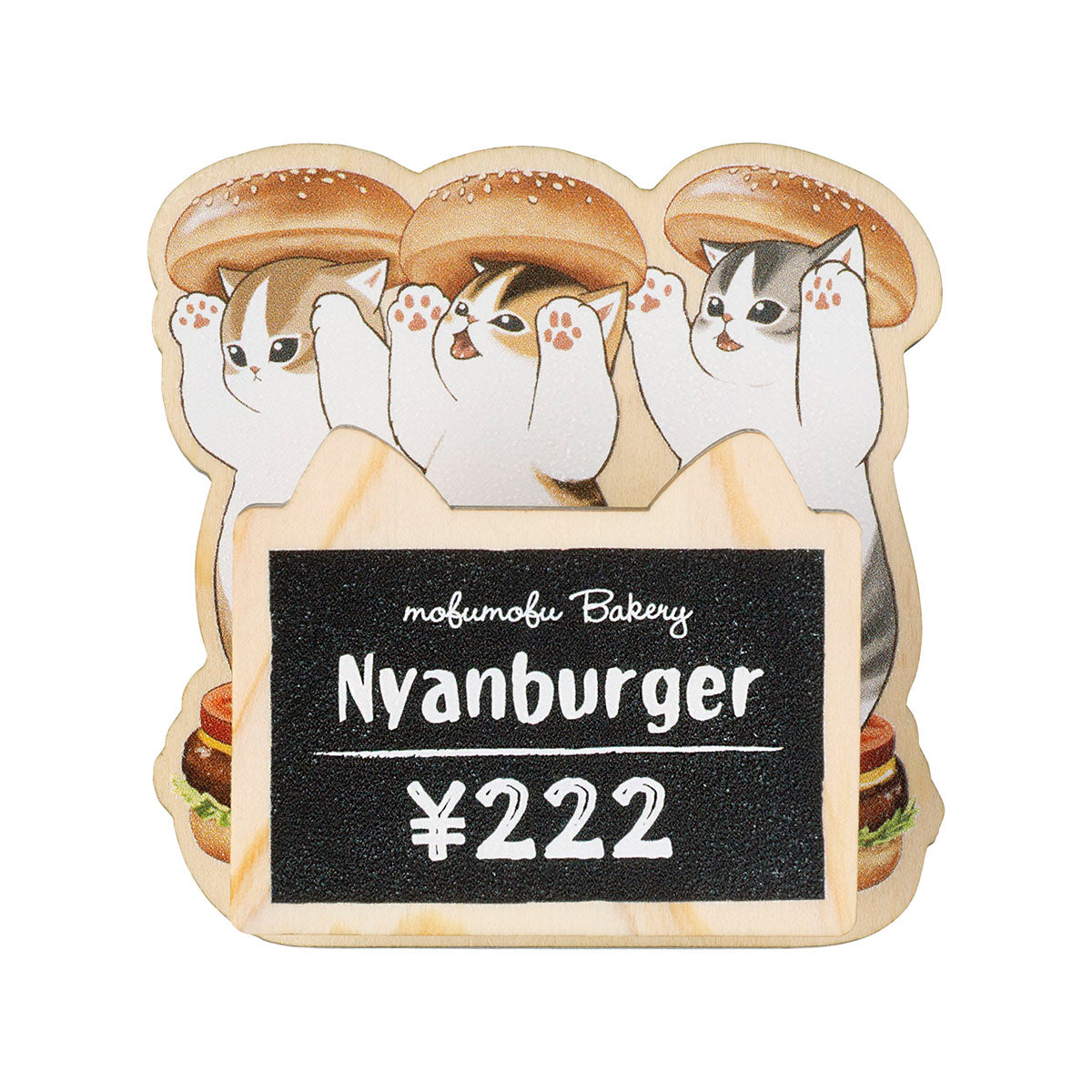 mofusand もふもふベーカリー トレーディングウッドクリップ(全6種