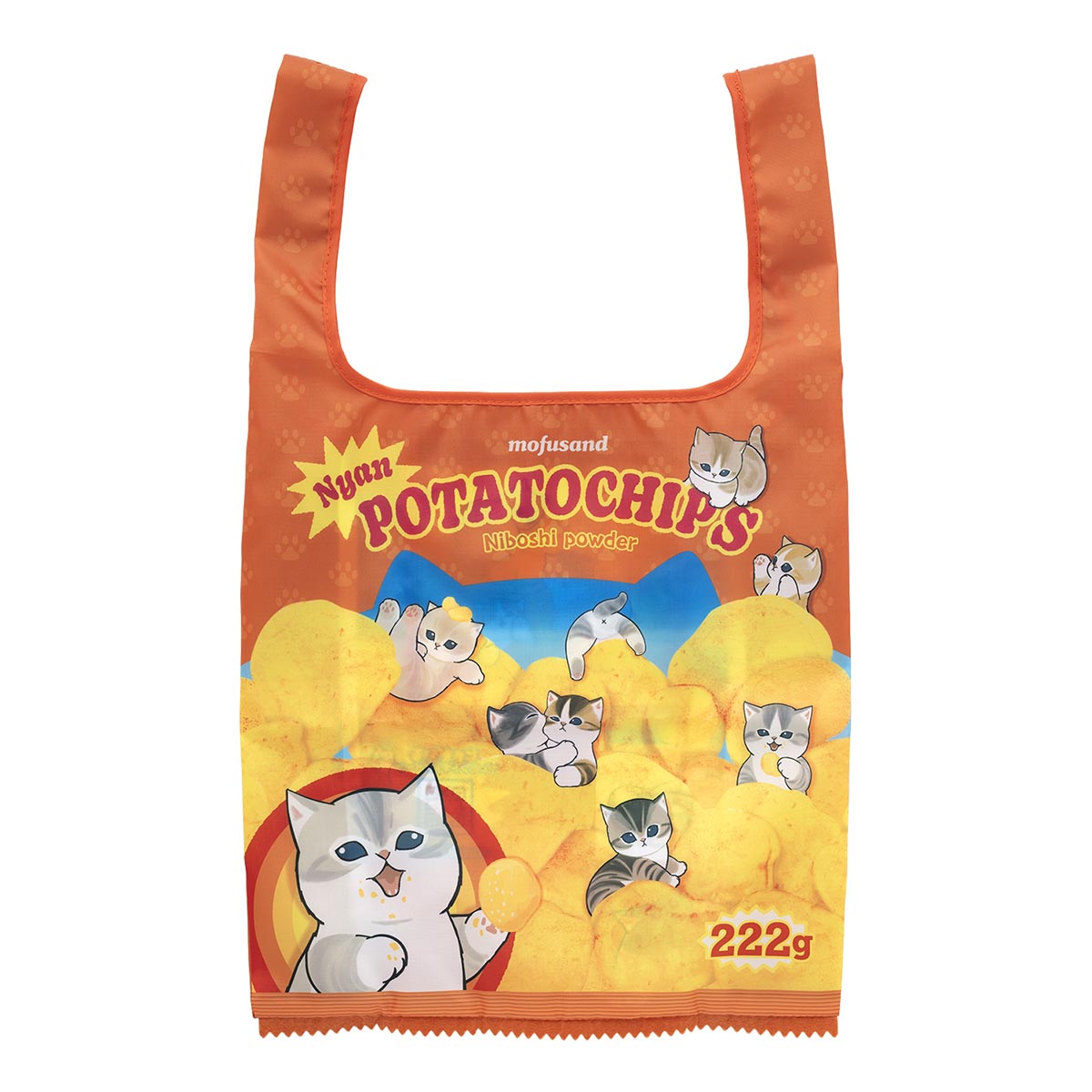 mofusand 自堕落にゃん お夜食の買い出しに便利なポケッタブルエコ