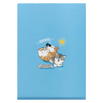 mofusand 自堕落にゃん クリアファイル(夜ふかしミッドニャイト)