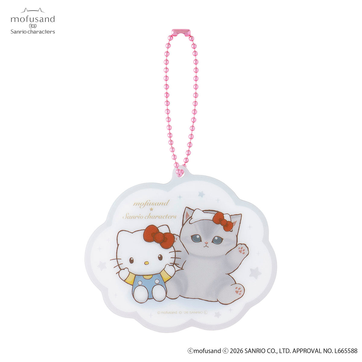 mofusand×サンリオキャラクターズ トレーディングアクリルミニミラーキーホルダー(全6種)