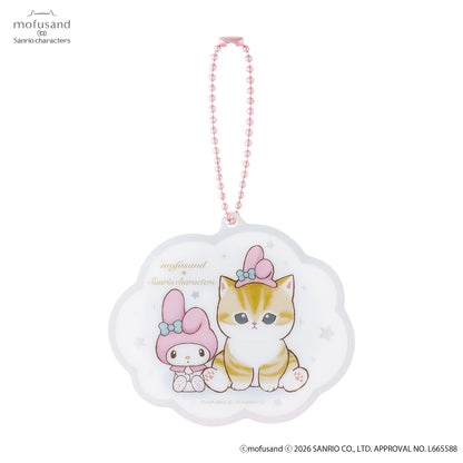 mofusand×サンリオキャラクターズ トレーディングアクリルミニミラーキーホルダー(全6種)