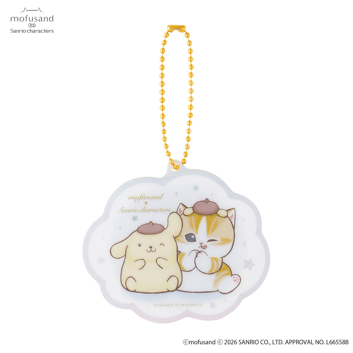 mofusand×サンリオキャラクターズ トレーディングアクリルミニミラー