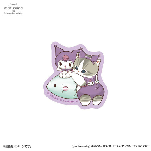 mofusand×三丽鸥 贴纸 (酷洛米)
