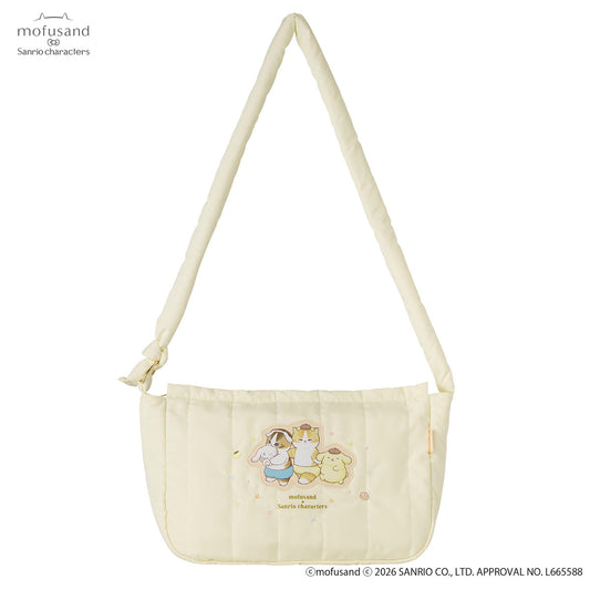 mofusand×サンリオキャラクターズ ふかふかキルティングバッグ