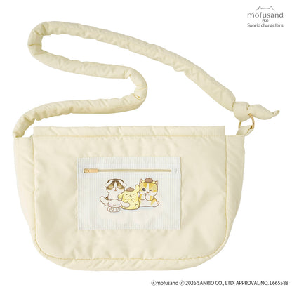 mofusand×三丽鸥 蓬松绗缝包