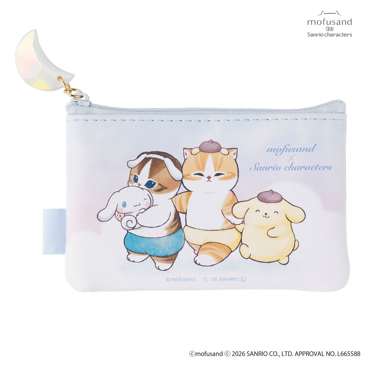 mofusand x Sanrio Characters Pouch Set (2 pcs)