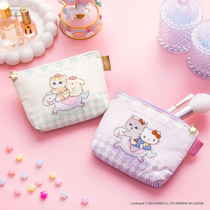 mofusand×三丽鸥 口袋纸巾收纳包 (凯蒂猫)