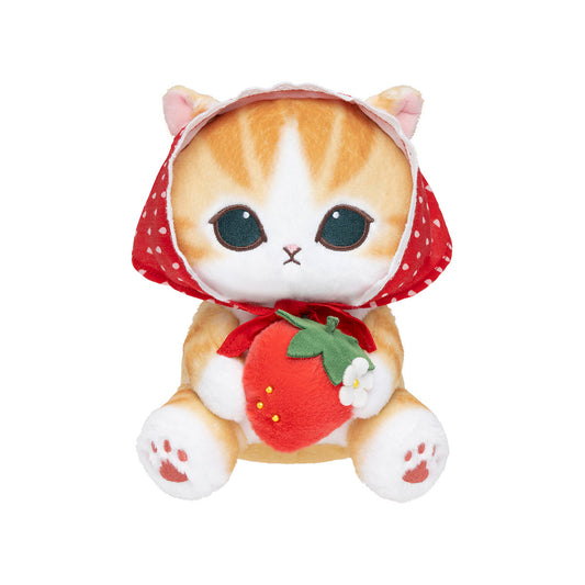 mofusand MERCI STRAWBERRY Plush (Red Strawberry)
