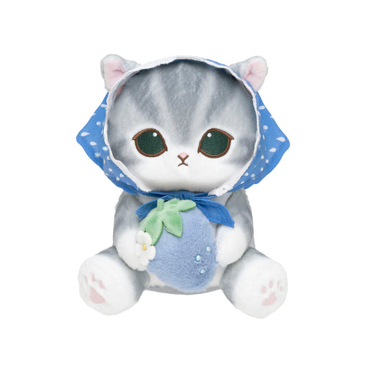 mofusand MERCI STRAWBERRY Plush (Blue Strawberry)