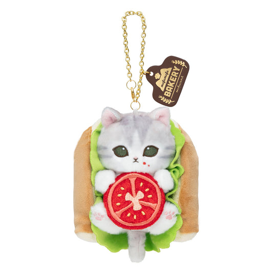 mofusand Mofumofu Bakery Sandwich Meow Mascot Keychain