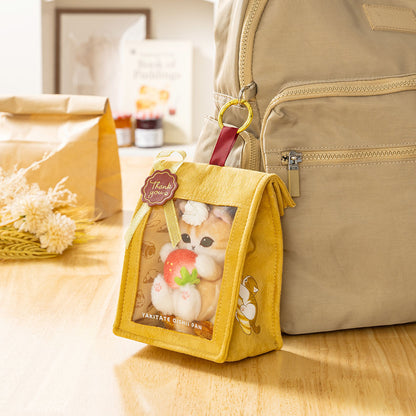 mofusand Mofumofu 烘焙坊 丹麦面包猫挂件（草莓）