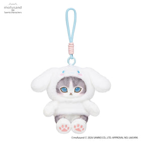 mofusand x Sanrio Characters Plump & Fluffy Mascot (Cinnamoroll)